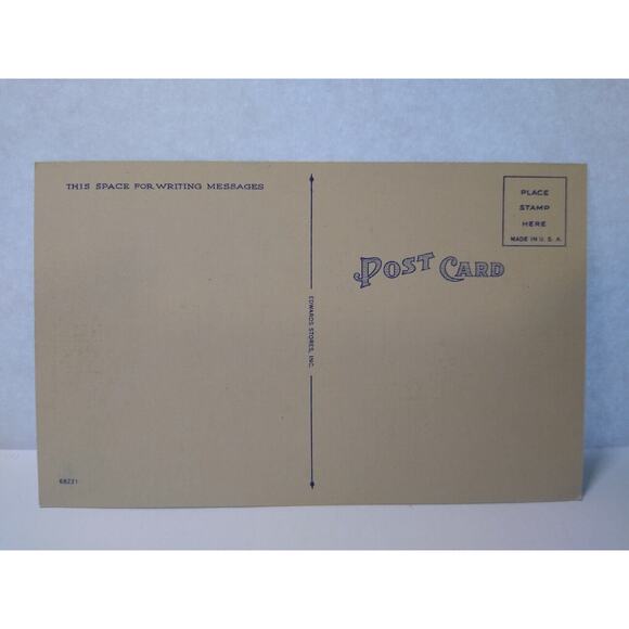 Greetings From Rehoboth Beach Delaware Large Big Letter Postcard Linen Edwards - Picture 2 of 2